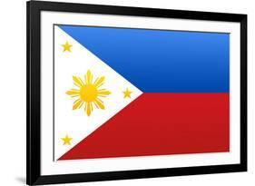 Philippines National Flag-null-Framed Art Print