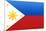 Philippines National Flag-null-Mounted Art Print