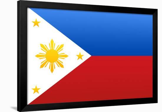 Philippines National Flag-null-Framed Art Print