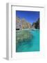 Philippines, Palawan, El Nido, Miniloc Island, Big Lagoon-Michele Falzone-Framed Photographic Print