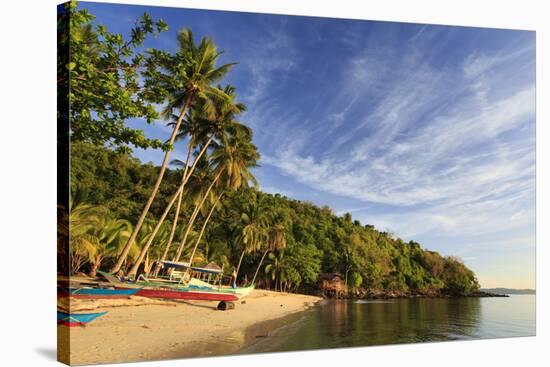 Philippines, Palawan, Port Barton, Albaguen Island-Michele Falzone-Stretched Canvas