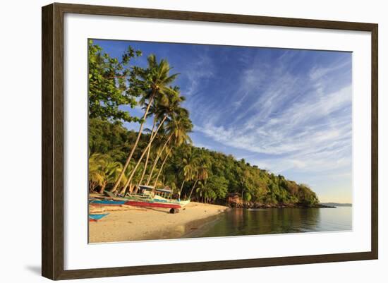 Philippines, Palawan, Port Barton, Albaguen Island-Michele Falzone-Framed Photographic Print