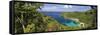 Philippines, Palawan, Port Barton, Turtle Bay-Michele Falzone-Framed Stretched Canvas