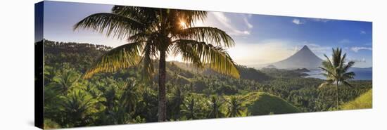 Philippines, Southeastern Luzon, Bicol, Mayon Volcano-Michele Falzone-Stretched Canvas