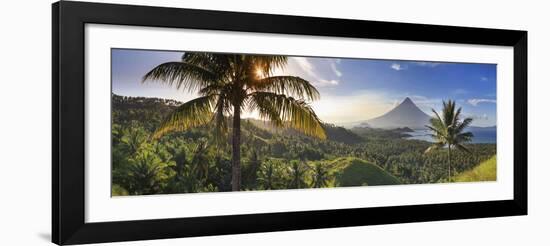 Philippines, Southeastern Luzon, Bicol, Mayon Volcano-Michele Falzone-Framed Photographic Print