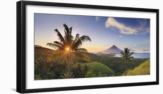 Philippines, Southeastern Luzon, Bicol, Mayon Volcano-Michele Falzone-Framed Photographic Print