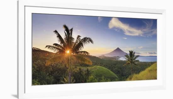 Philippines, Southeastern Luzon, Bicol, Mayon Volcano-Michele Falzone-Framed Photographic Print