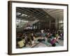 Philippino Housekeepers Gathering Together on Sundays at Hsbc Bank Hall, Hong Kong, China-Sergio Pitamitz-Framed Photographic Print