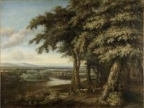 Dutch Landscape with View from Dunes on Plain, Um 1664-Philips Koninck-Giclee Print