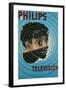 Philips Television Ad, Encircled Eye-null-Framed Art Print