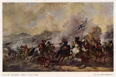 General Battle Scene: a Cavalry Skirmish-Philips Wouvermann-Laminated Premium Giclee Print