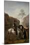 Philips Wouwerman / 'A Hunter', 1650-1653, Dutch School, Oil on panel, 32 cm x 35 cm, P02145.-PHILIPS WOUWERMAN-Mounted Poster