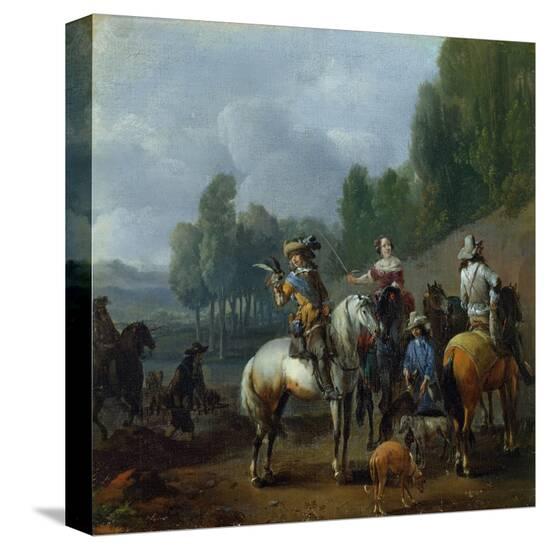 Stretched Canvas Print, , large
