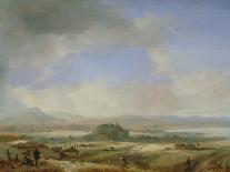 Landscape with Fisherman, 17Th Century-Philips Wouwermans Or Wouwerman-Giclee Print