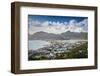 Philipsburg, Sint Maarten, Dutch Antilles Cityscape at the Great Salt Pond.-SeanPavonePhoto-Framed Photographic Print