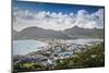 Philipsburg, Sint Maarten, Dutch Antilles Cityscape at the Great Salt Pond.-SeanPavonePhoto-Mounted Photographic Print