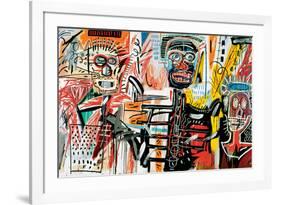 Philistines, 1982-Jean-Michel Basquiat-Framed Giclee Print