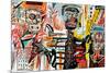 Philistines, 1982-Jean-Michel Basquiat-Mounted Giclee Print