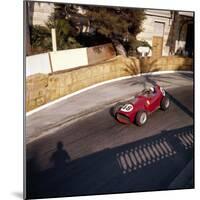 Phill Hill Racing a Ferrari D246, Monaco Grand Prix, Monte Carlo, 1959-null-Mounted Photographic Print