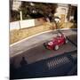 Phill Hill Racing a Ferrari D246, Monaco Grand Prix, Monte Carlo, 1959-null-Mounted Photographic Print