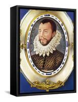 Phillip II King of-Isaac Oliver-Framed Stretched Canvas