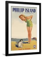 Phillip Island, Victoria, Australia-null-Framed Art Print