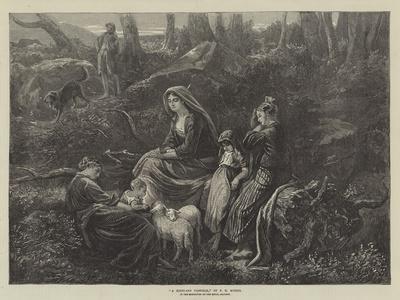 A Highland Pastoral, in the Exhibition of the Royal Academy
