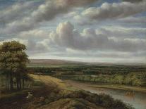 Wide River Landscape, c.1648-49-Phillips de Koninck-Framed Giclee Print