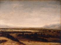 An Extensive Landscape with a Road by a River, 1655-Phillips de Koninck-Giclee Print