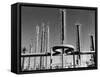 Phillips Gasoline Plant-John Vachon-Framed Stretched Canvas