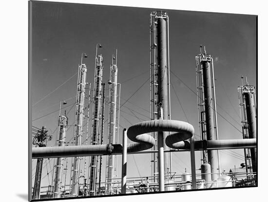 Phillips Gasoline Plant-John Vachon-Mounted Photographic Print