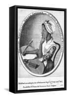Phillis Wheatley, Frontispiece to Her 'Poems on Various Subjects', 1773-English School-Framed Stretched Canvas