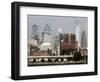 Philly Skyline Debate-Tom Mihalek-Framed Photographic Print
