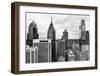 Philly Skyline-Erin Clark-Framed Art Print