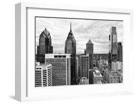 Philly Skyline-Erin Clark-Framed Art Print