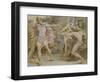 Philoctetes Aiming the Bow of Hercules at Odysseus, 1790-Asmus Jacob Carstens-Framed Giclee Print