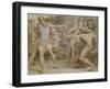 Philoctetes Aiming the Bow of Hercules at Odysseus, 1790-Asmus Jacob Carstens-Framed Giclee Print