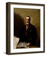 Philosopher Crates of Thebes-Jose de Ribera-Framed Giclee Print