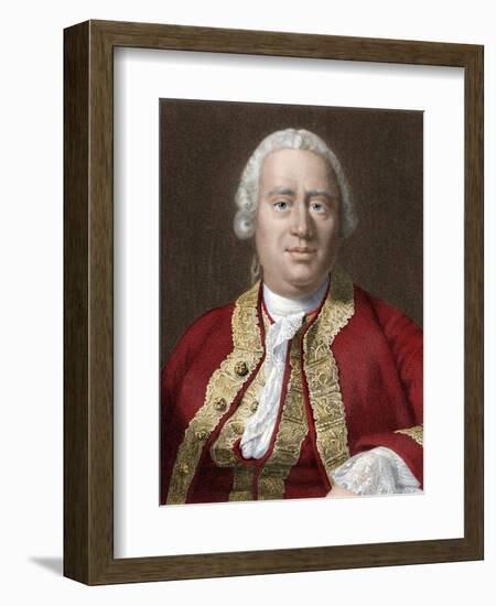 Philosopher David Hume-null-Framed Giclee Print