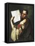 Philosopher or Saint-Luca Giordano-Framed Stretched Canvas