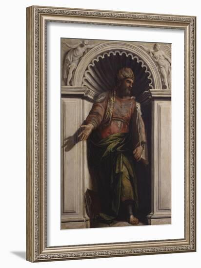 Philosopher Plato-Paolo Veronese-Framed Art Print