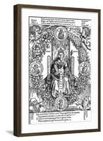 Philosophia, 1502-Albrecht Dürer-Framed Giclee Print