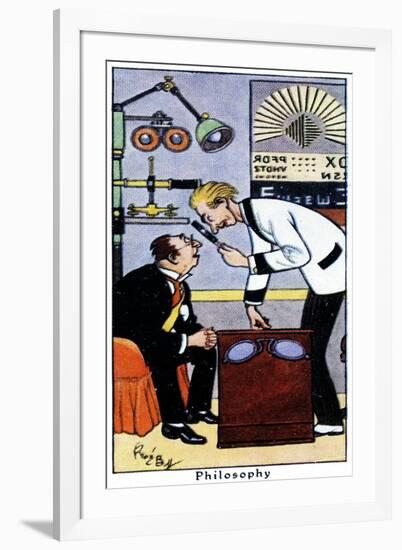 Philosophy, 1936-René Bull-Framed Giclee Print