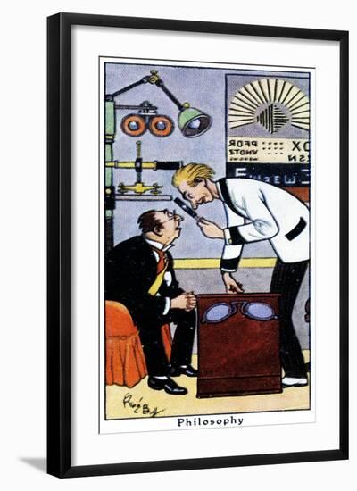 Philosophy, 1936-René Bull-Framed Giclee Print