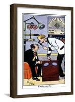 Philosophy, 1936-René Bull-Framed Giclee Print