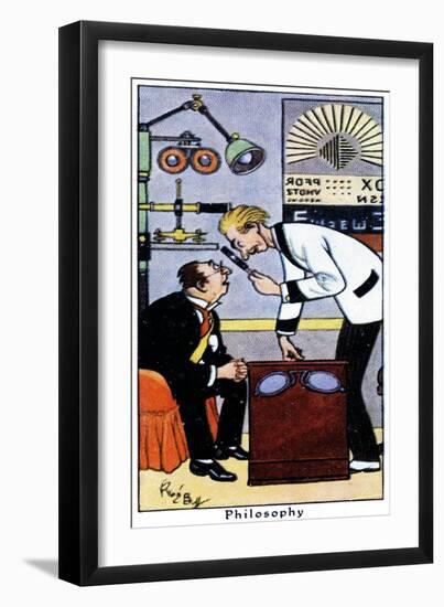 Philosophy, 1936-René Bull-Framed Giclee Print