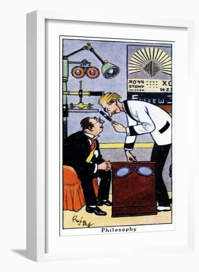 Philosophy, 1936-René Bull-Framed Giclee Print