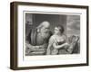 Philosophy and Art-Daniel Huntington-Framed Giclee Print