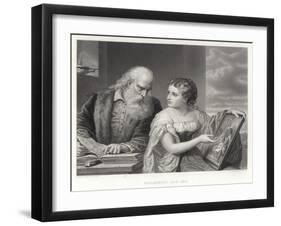 Philosophy and Art-Daniel Huntington-Framed Giclee Print