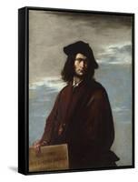 Philosophy (Self-Portrai), C. 1645-Salvatore Rosa-Framed Stretched Canvas